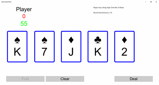 Atlas Video Poker screenshot 3