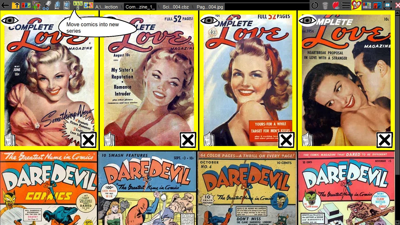 #2. Comic Collection Browser (Windows) Von: ViamaeV