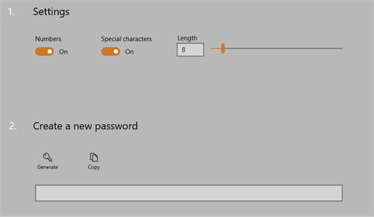 Smart Password Generator screenshot 1