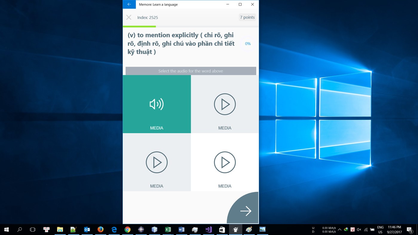 #6. Memore: Learn A Language (Windows) Podle: Vu Van Tuan