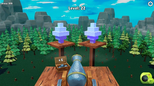 3D Cannon Ball screenshot 1