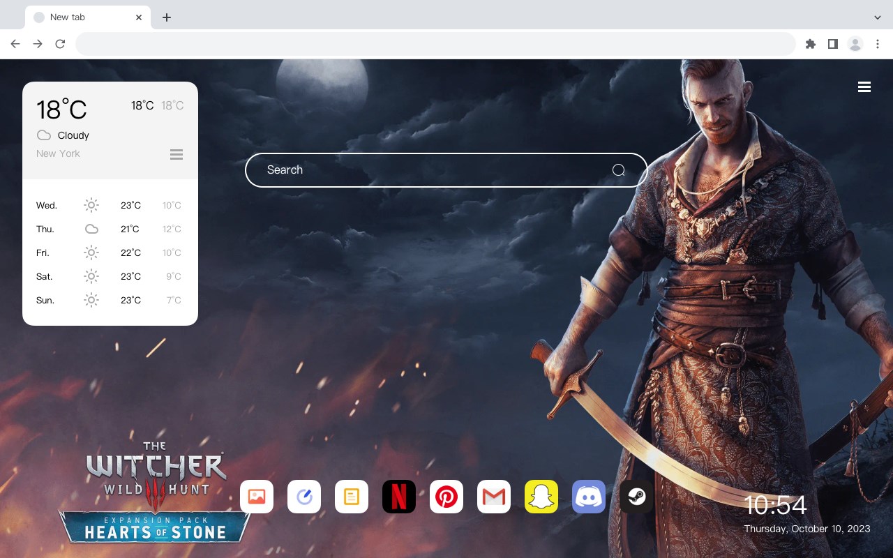 The Witcher 3:Hearts of Stone HomePage