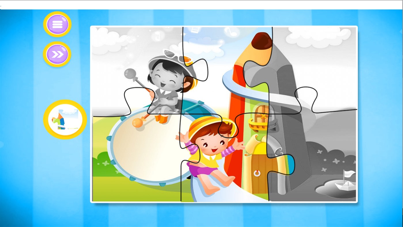 #5. Jigsaw Puzzle Game For Kids (Windows) Av: Kishan Ghaghada