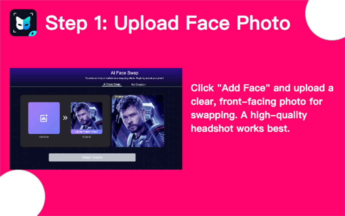 AI Face Swap Tool - Arting AI: High-Quality Photo Reface