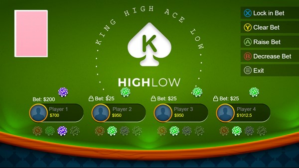 Casino High Low — 6