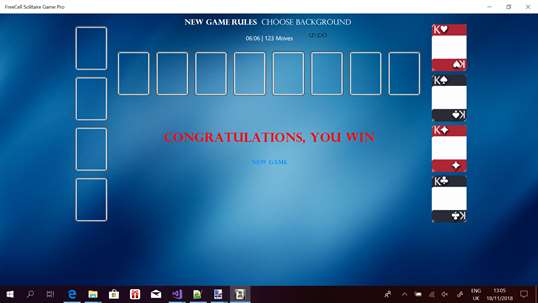 FreeCell Solitaire Game Pro screenshot 6