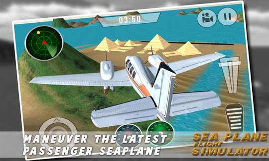 Sea Plane Extreme Flight 3D screenshot 4