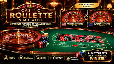 Casino Roulette Simulator Game
