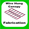 Slide-on Wire Hung Canopies