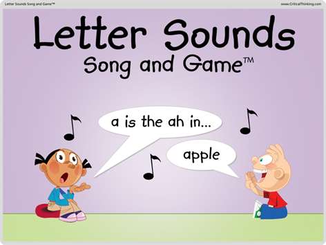 Letter Sounds Song and Game™ Screenshots 1
