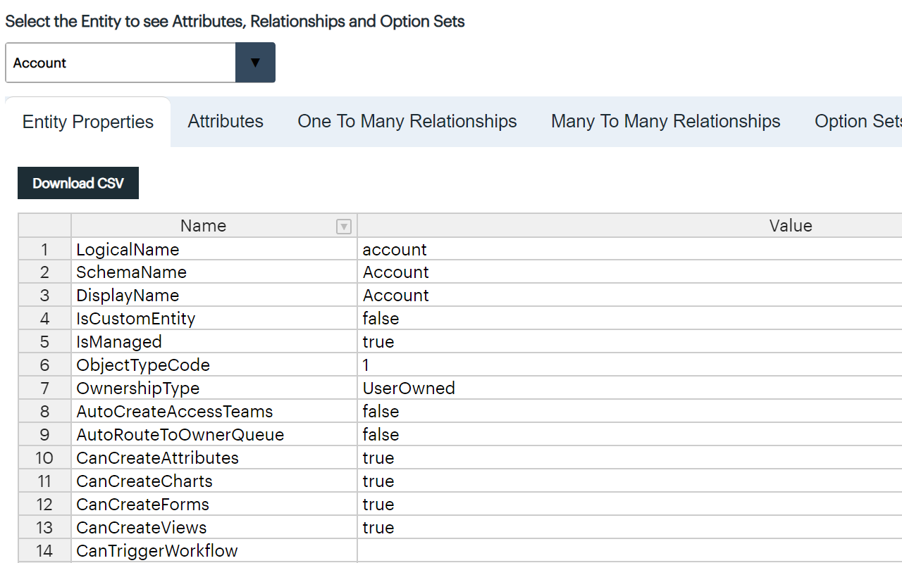 Metadata Browser for Dataverse