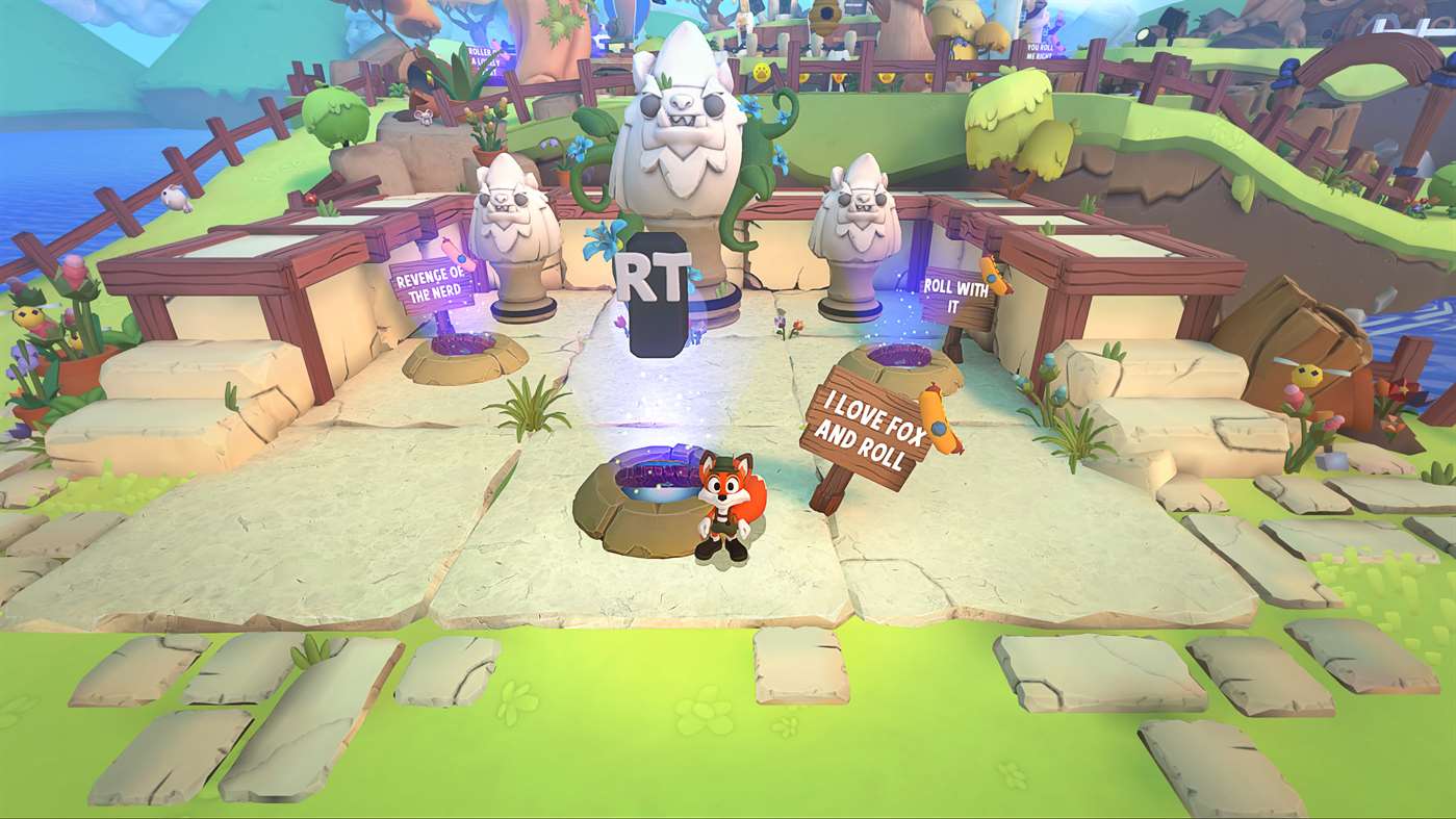 Super Lucky's Tale Guardian Trials Screenshot