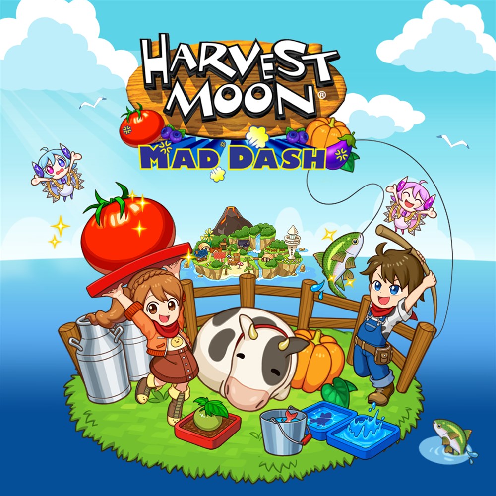 Harvest Moon: Mad Dash cover art (full size)