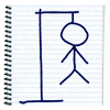Old School Paper Hangman