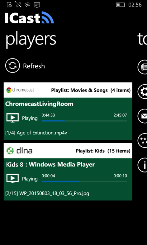 ICast Screenshots 1