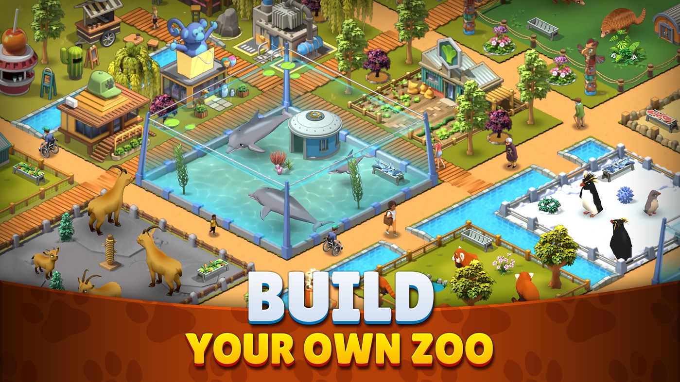 #1. Zoo Island: Wild Family Park (Windows) By: Sparkling Society Games