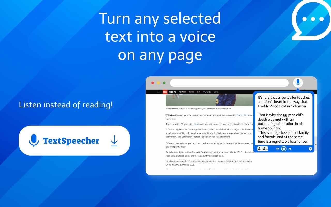 Text to Speech - TextSpeecher