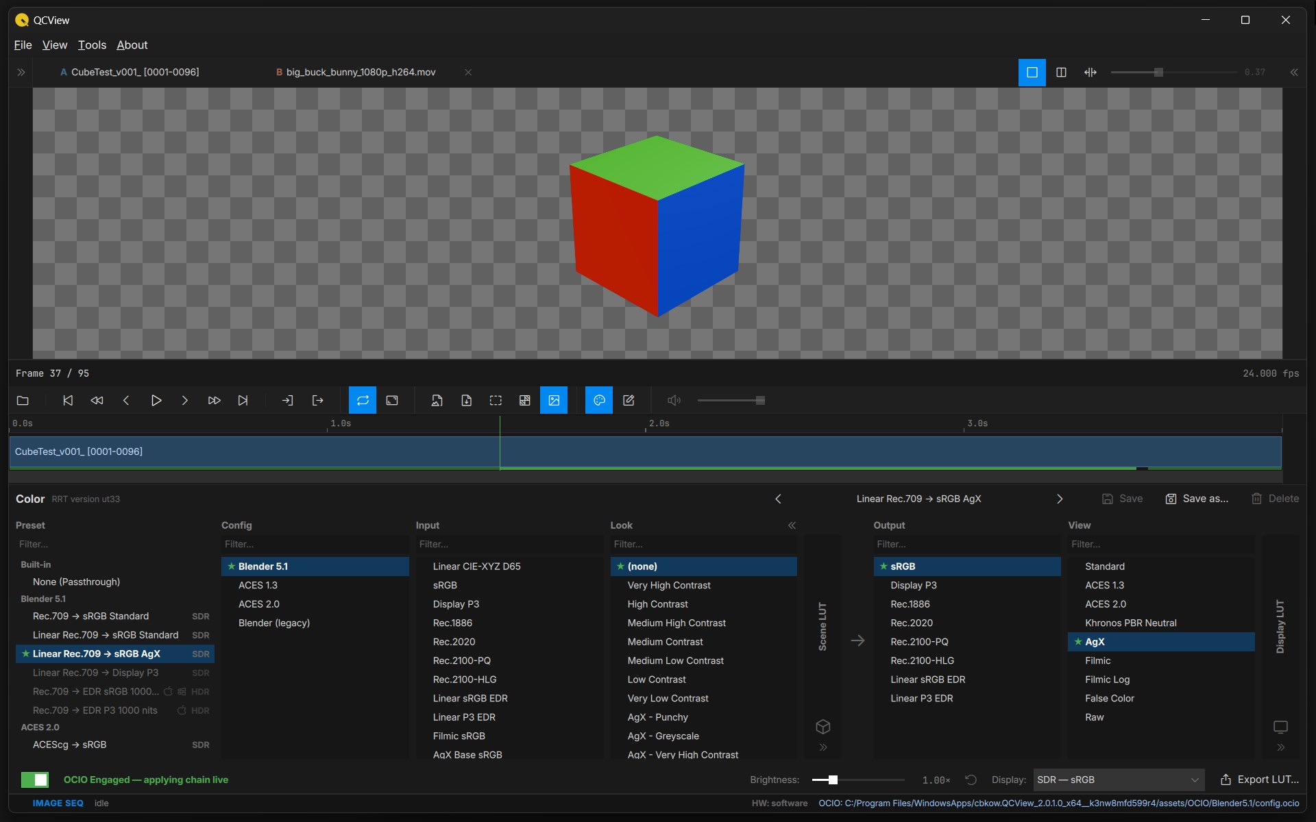 QCView screenshot
