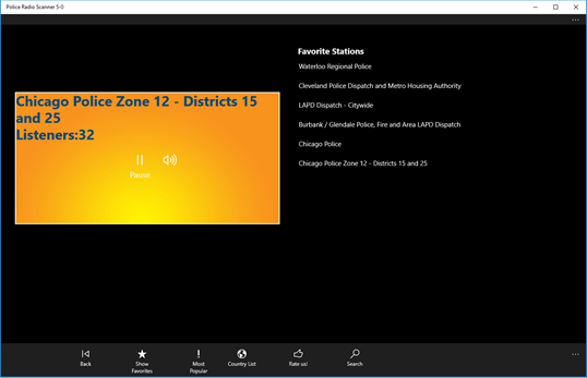 Police Radio Scanner 5-0 for Windows 10 PC Free Download ...