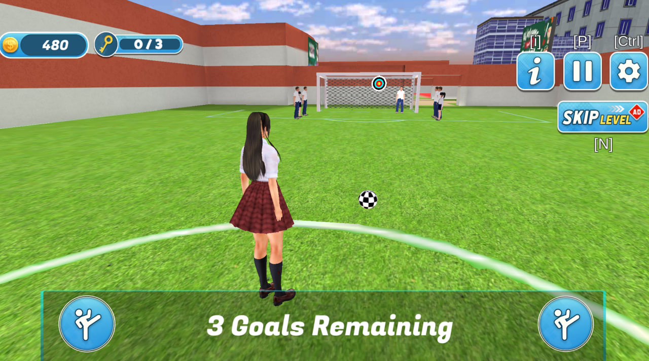 High School Girls Classroom Life screenshot