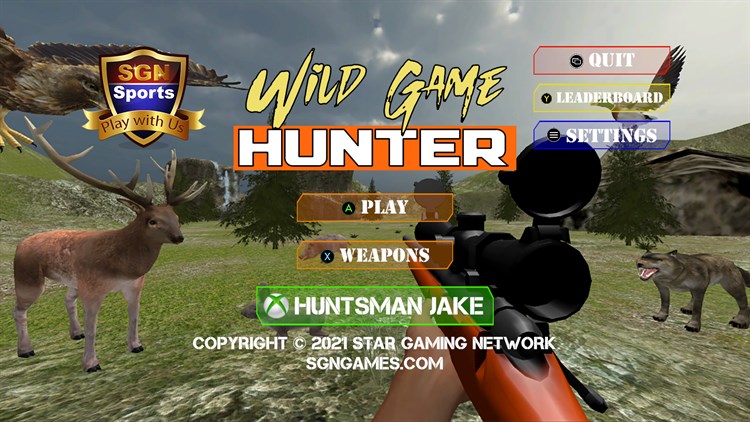 SGN Sports Wild Game Hunting - PC - (Windows)