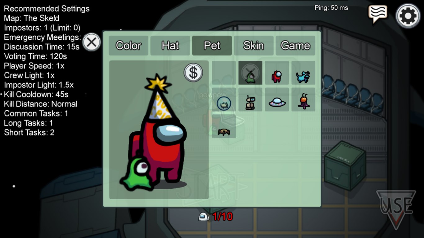 Among Us - Brainslug Pet Bundle screenshot