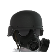 Buy Military Helmet with Gas Mask - Black - Microsoft Store