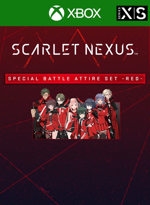 SCARLET NEXUS Battle Attire Set Red Price