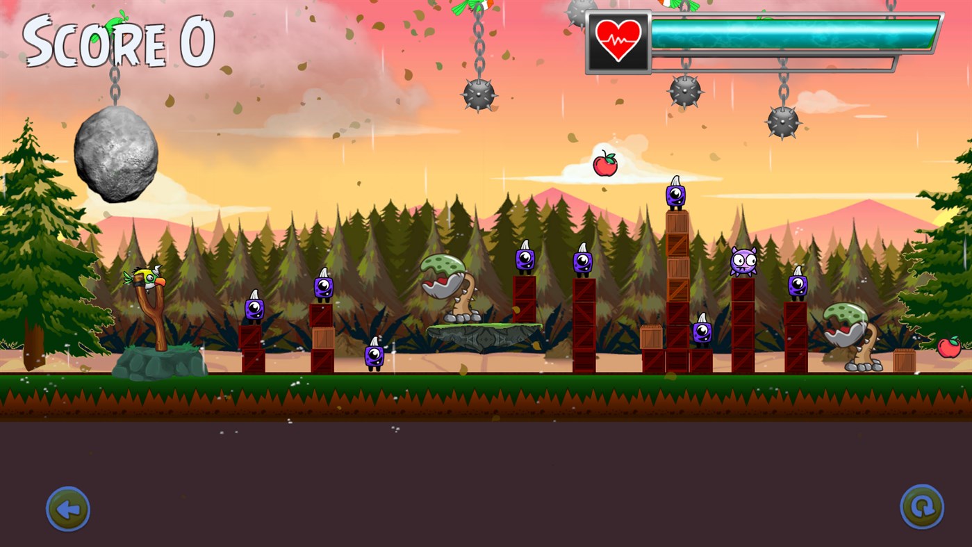 #2. Hungry Birds (Xbox) Af: PJ Software Studios