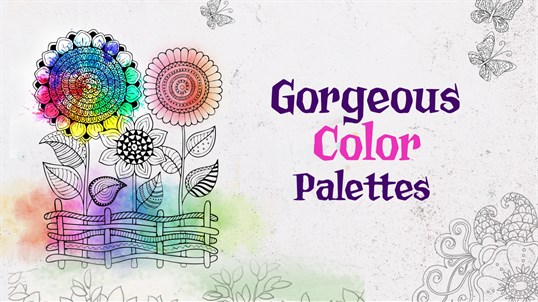 Adult Coloring Book With Multiple Templates & Colors screenshot 6