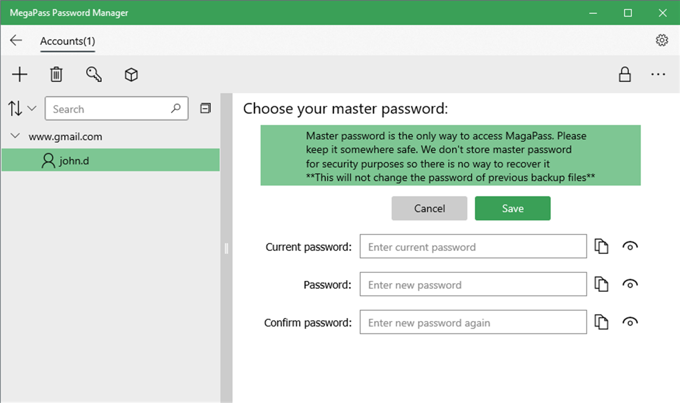 #3. Password Manager - MegaPass (Windows) Door: Megaish