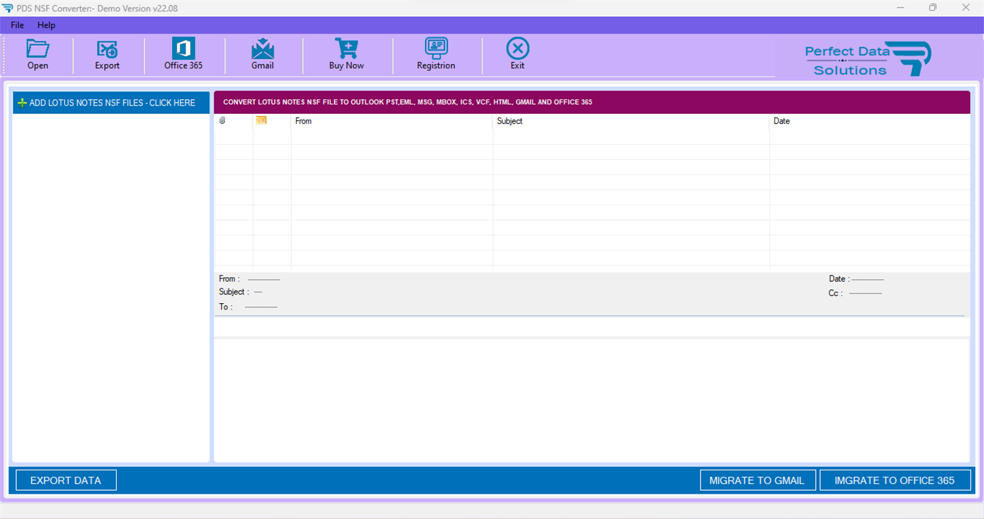 #1. NSF to PST Converter (Windows) Által: PERFECT DATA SOLUTIONS