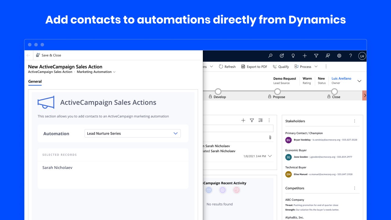 Snapshot 4 of ActiveCampaign Customer Experience Automation