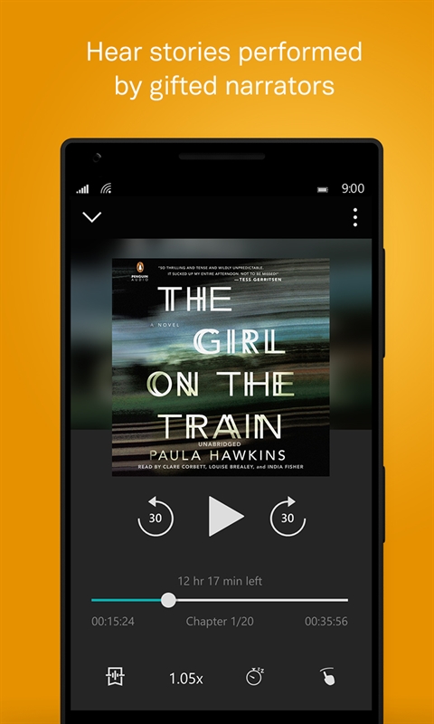 Windows 10 Audible app updates with a new social feature | On MSFT