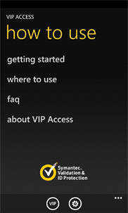 VIP Access screenshot 3
