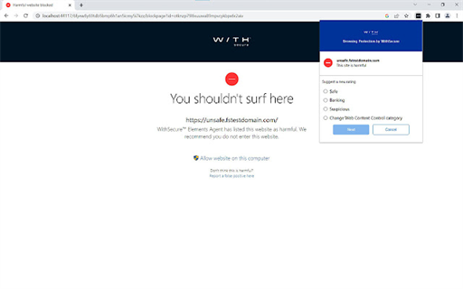 Browsing Protection by WithSecure - Secure Your HTTPS Browsing