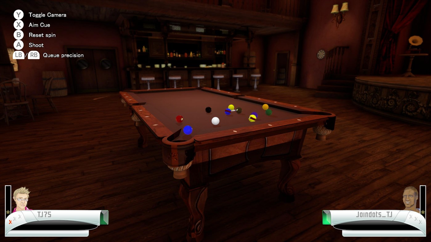 #9. 3D Billiards - Pool & Snooker - Remastered (Xbox) By: Joindots GmbH