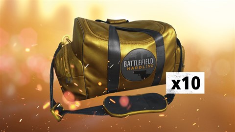 Battlefield Hardline 10 x Gold Battle-pakker