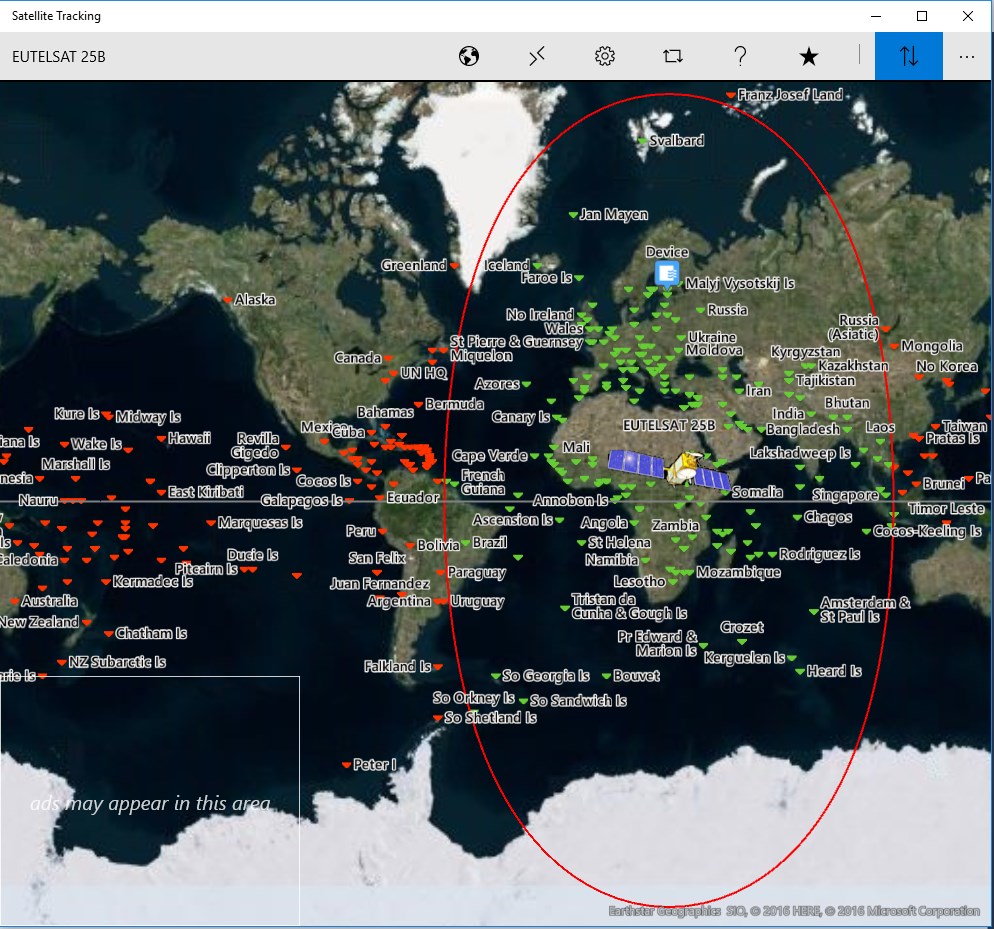 Satellite Tracking for Windows 10