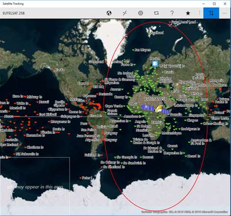 Satellite Tracking Screenshots 1