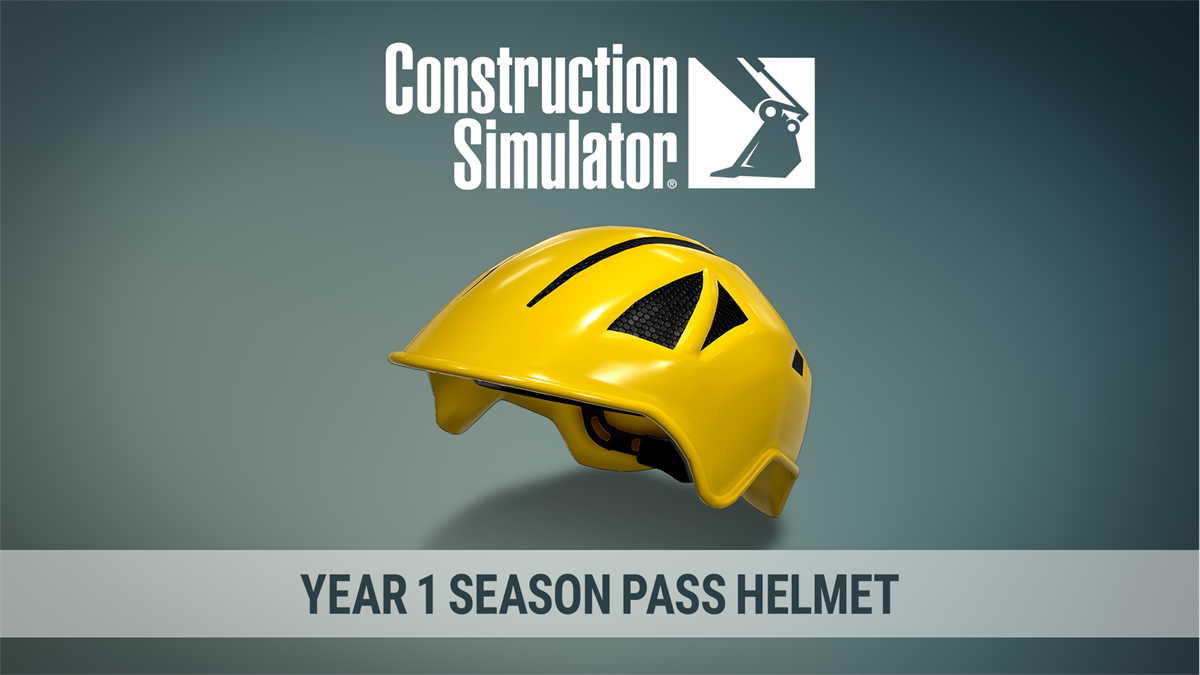 Construction Simulator - Year 1 Season Pass Helmet