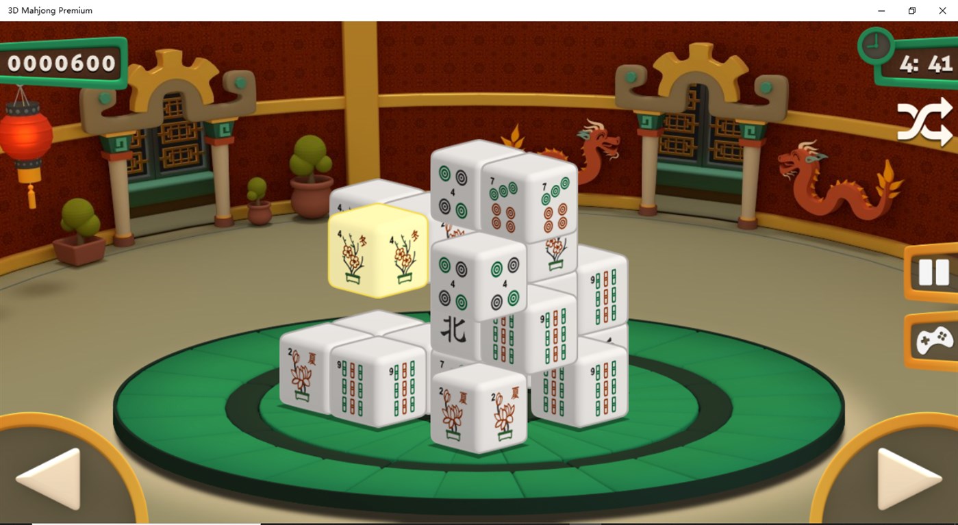 #2. 3D Mahjong Premium (Windows) 由: Central software