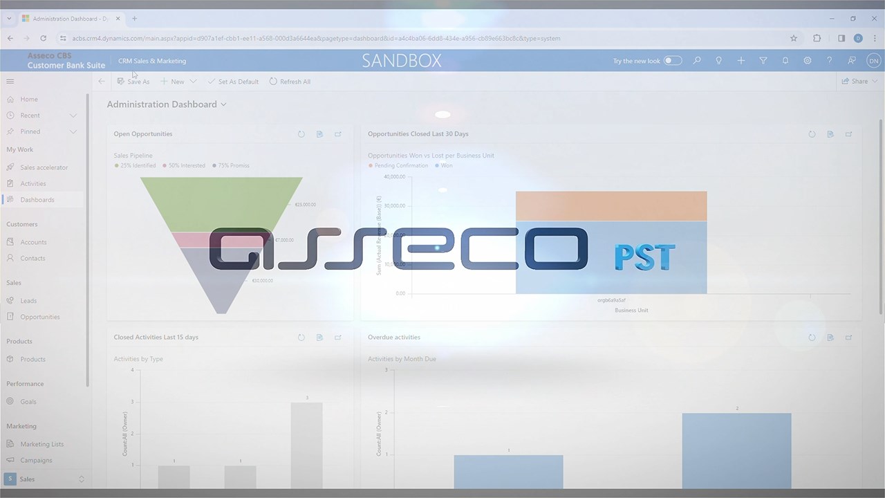 Snapshot 1 of Asseco CBS