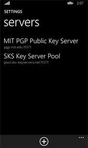 OpenPGP Contacts screenshot 3