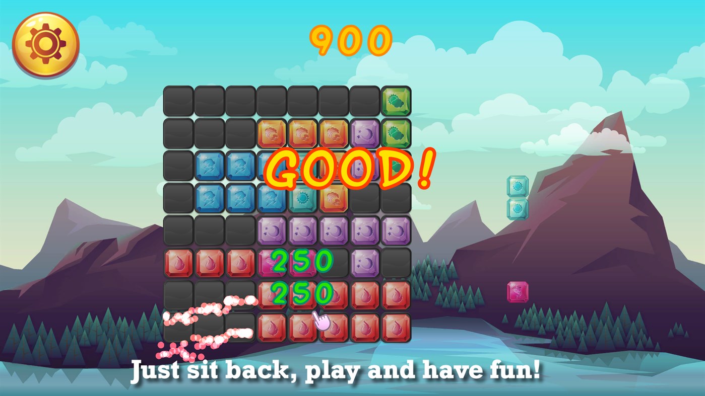 #2. Jewel Block Puzzle (Windows) Podle: Stormtek Games