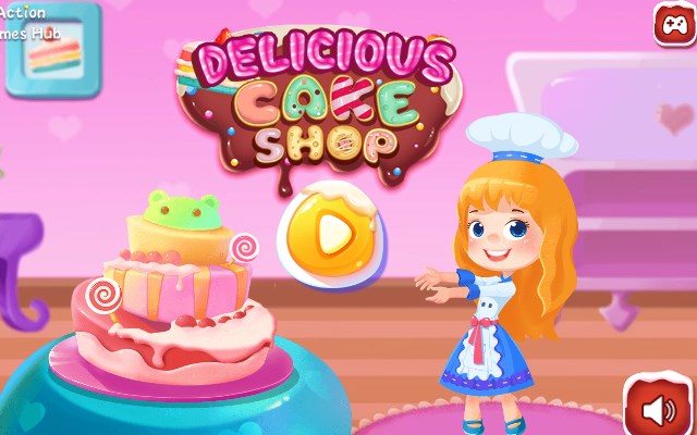 Delicious Cake Shop Game