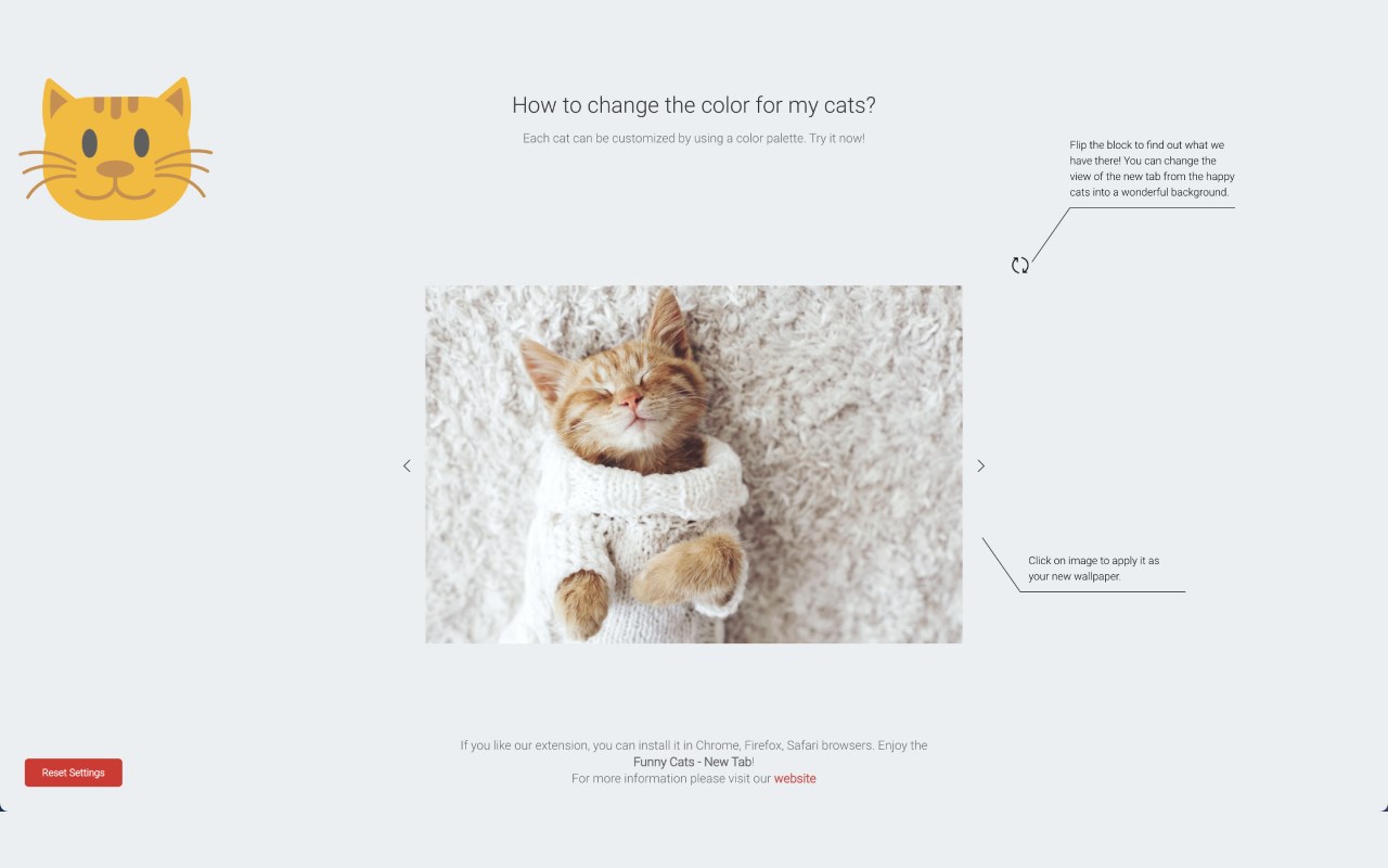 Cute Cats & Kittens HD New Tab - Microsoft Edge Addons
