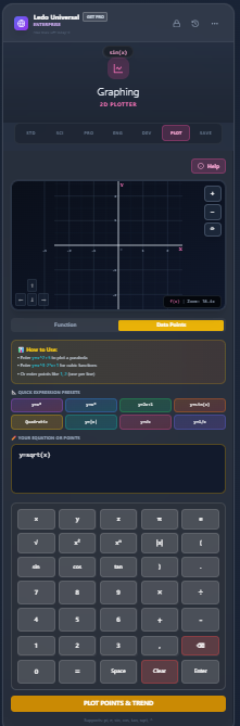 Universal Calculator Pro screenshot