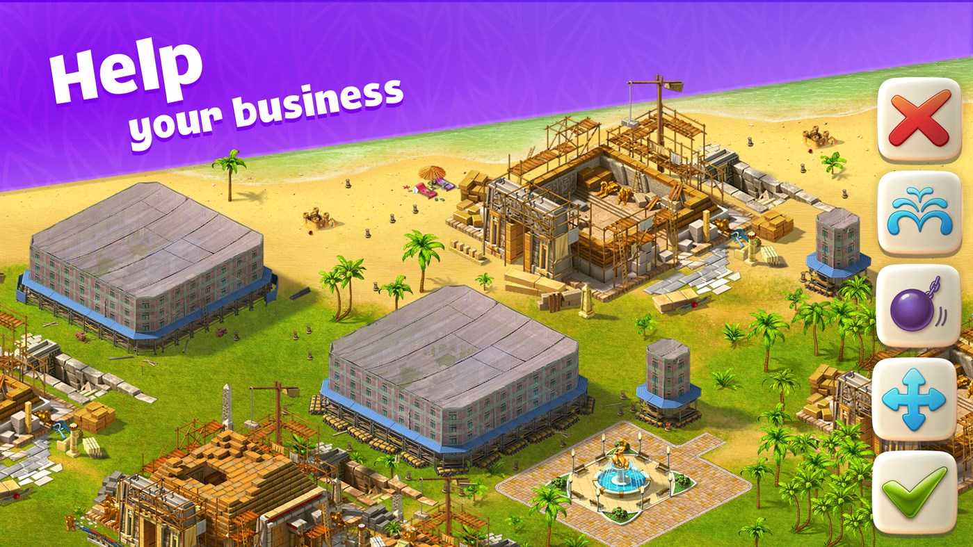 #2. Paradise Island 2 (Windows) By: GAME INSIGHT UAB