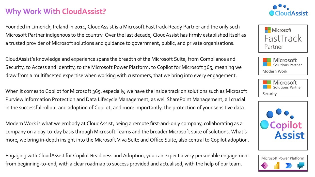 Snapshot 5 of Microsoft Copilot Value Discovery